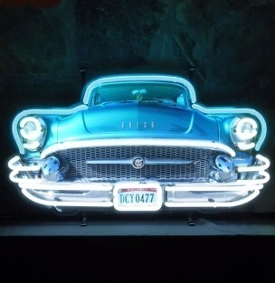 Neon Sign - Buick 72 x 40cm
