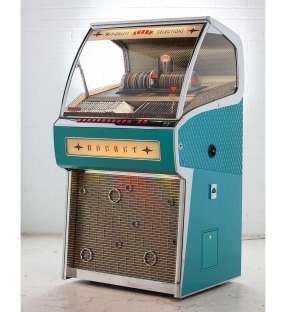 Rocket CD Jukebox (Turquoise Ash)