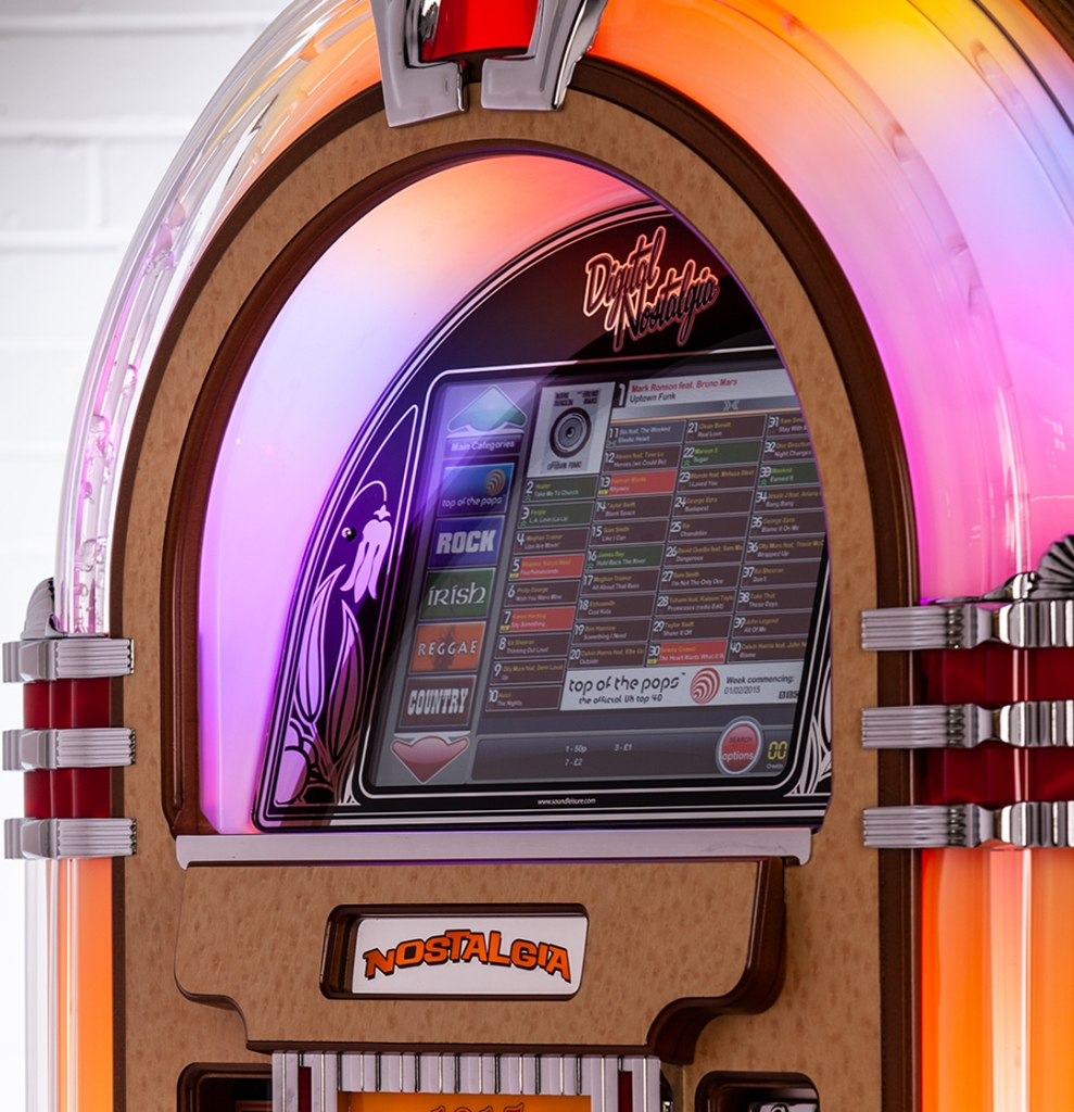 SL15 Slimline Digital Jukebox Sound Leisure Limited