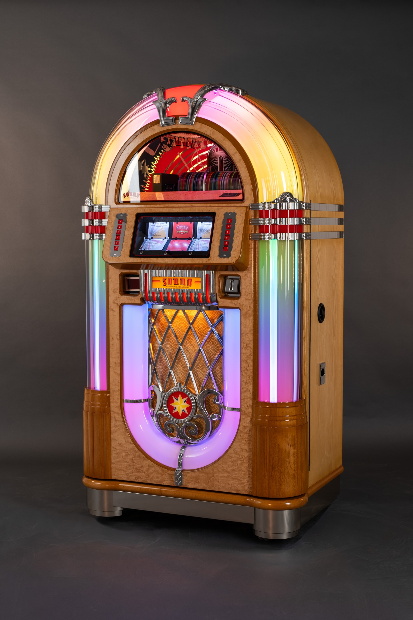 SL15 CD Jukebox (Light Oak) - Image 8