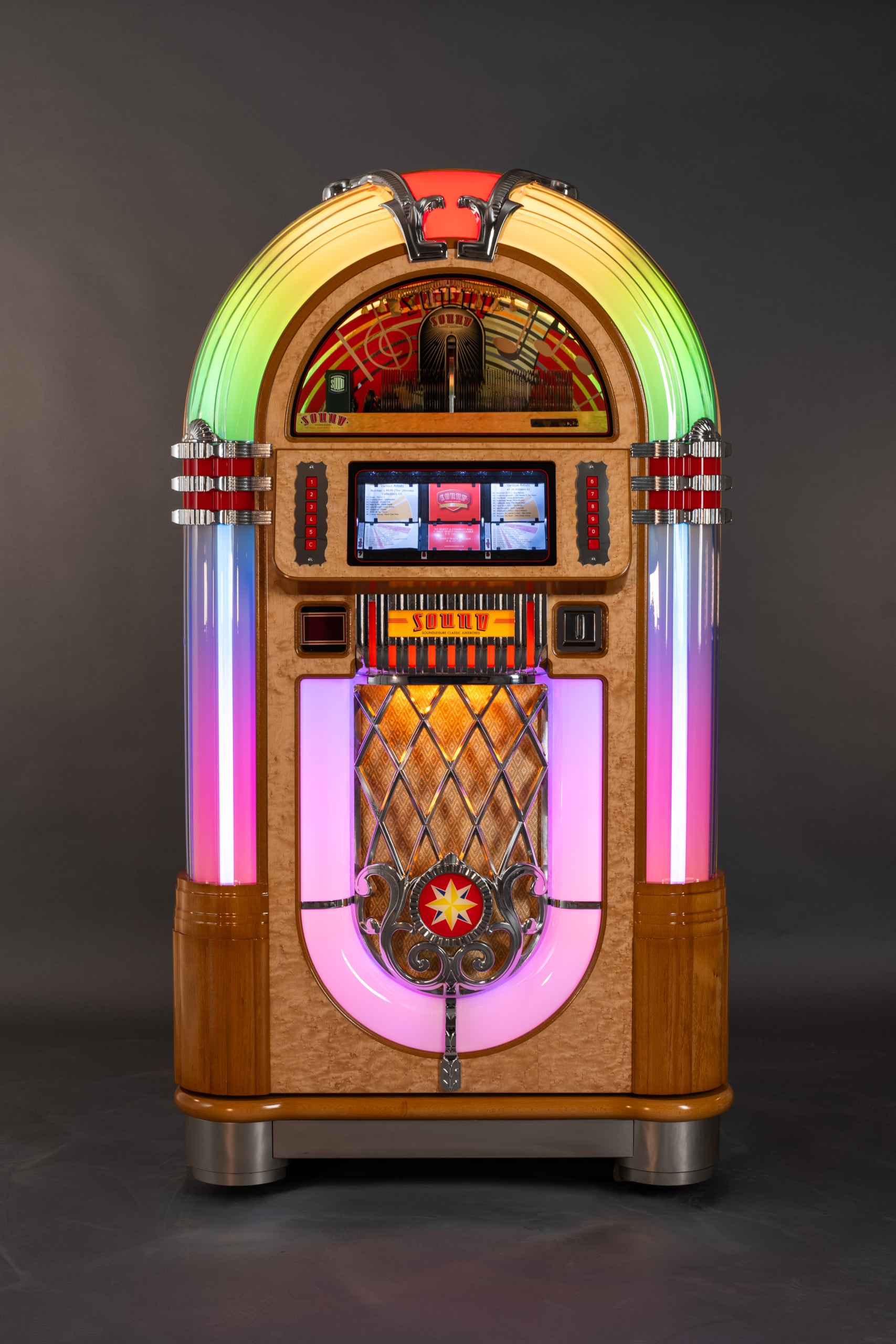 SL15 CD Jukebox (Light Oak) - Image 2