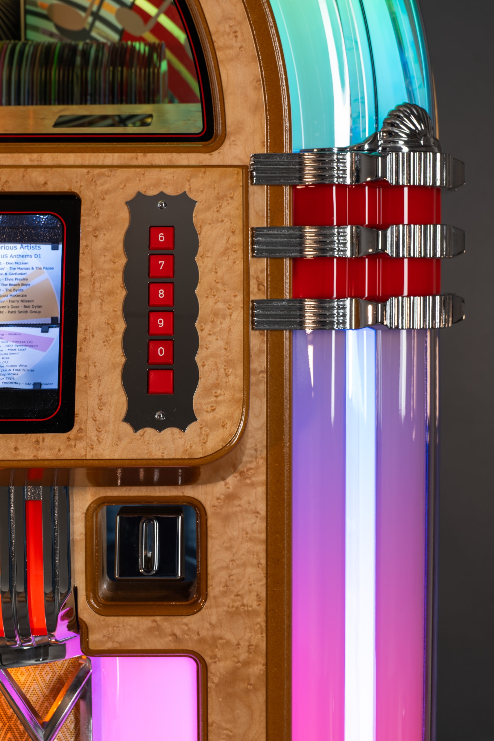 SL15 CD Jukebox (Light Oak) - Image 3