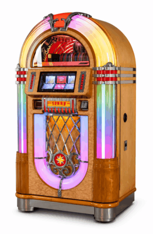 SL15 CD Jukebox (Light Oak)