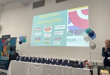 Cath Attends Celebration Awards Evening at UTC Leeds