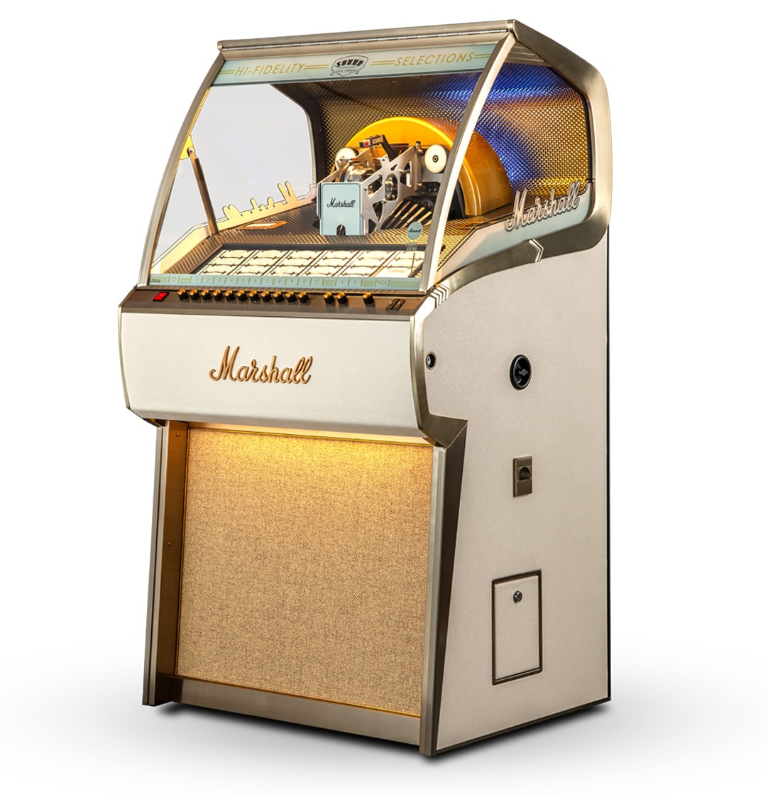 Marshall Rocket Vinyl Jukebox (Cream)