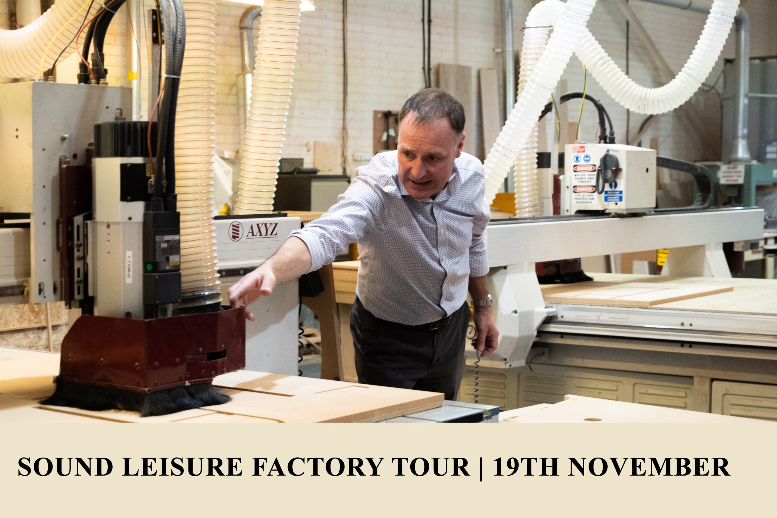 Sound Leisure Factory Tour | 19th November 10:00 AM
