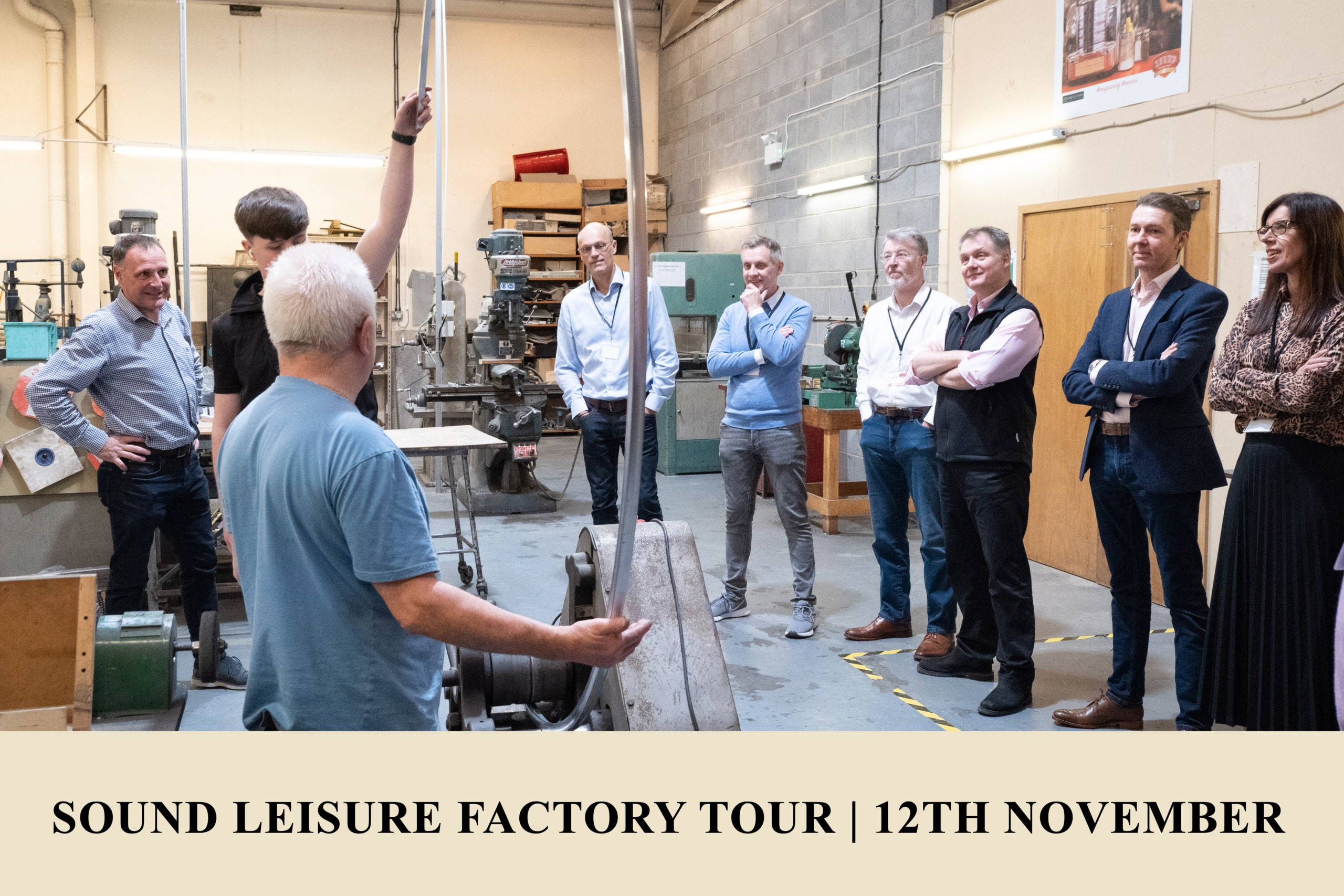 Sound Leisure Factory Tour | 12th November 10:00 AM