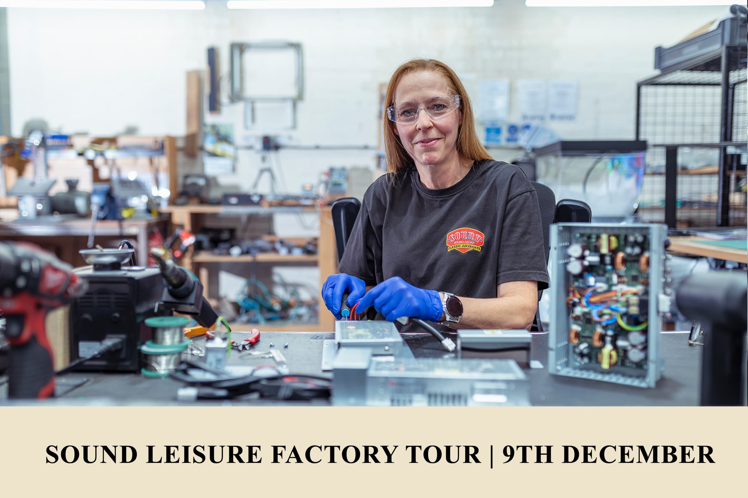 Sound Leisure Factory Tour | 9th December 10:00 AM
