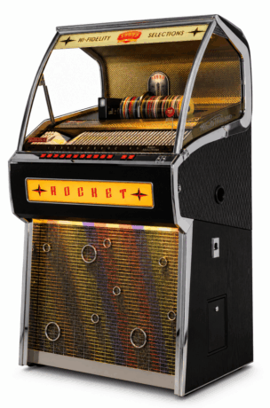 Rocket CD Jukebox Black Ash