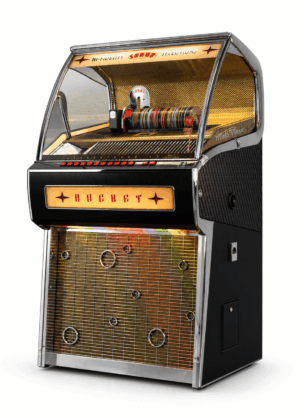 Rocket CD Jukebox Black Textured Pre-Loved